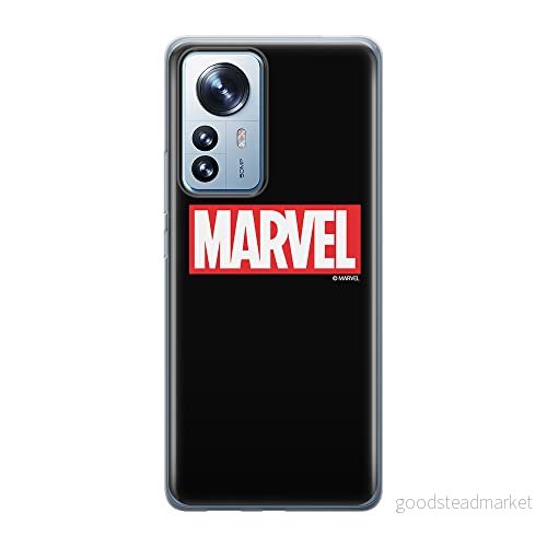 ERT GROUP mobiltelefonfodral för Xiaomi 12 / 12X originalt och officiellt licensierat Marvel mönster 002 optimalt anpassad till formen på mobiltelefonen, fodral tillverkad av TPU plast 5905511483388