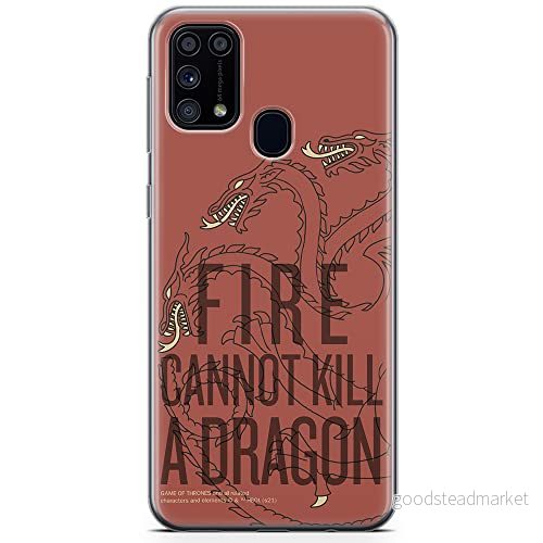 ERT GROUP mobiltelefonfodral för Samsung M31 originalt och officiellt licensierat Game od Thrones mönster of 015 anpassad till formen på mobiltelefonen, fodral tillverkad av TPU plast 5903932683639