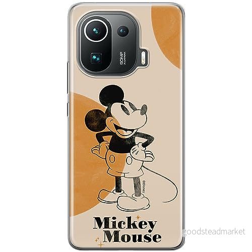 ERT GROUP mobiltelefonfodral för Xiaomi MI 11 PRO originalt och officiellt licensierat Disney mönster Mickey 054 optimalt anpassad till formen på mobiltelefonen, fodral tillverkad av TPU plast 5905795035334