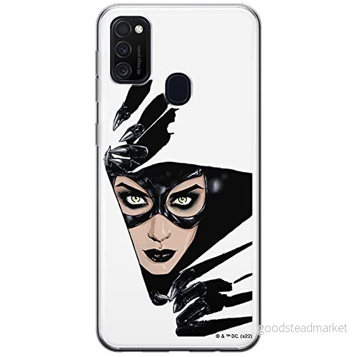 ERT GROUP mobiltelefonfodral för Samsung M21 / M30S originalt och officiellt licensierat DC mönster Catwoman 008 optimalt anpassad till formen på mobiltelefonen, fodral tillverkad av TPU plast 5905131555977