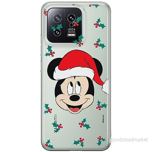 ERT GROUP mobiltelefonfodral för Xiaomi 13 originalt och officiellt licensierat Disney mönster Mickey 040 optimalt anpassad till formen på mobiltelefonen, gedeeltelijk transparant 5905511895624