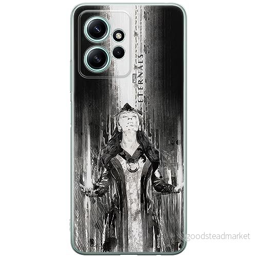 ERT GROUP mobiltelefonfodral för Xiaomi REDMI NOTE 12 4G originalt och officiellt licensierat Marvel mönster Eternals 001 anpassad till formen på mobiltelefonen, fodral tillverkad av TPU plast 5905511943745