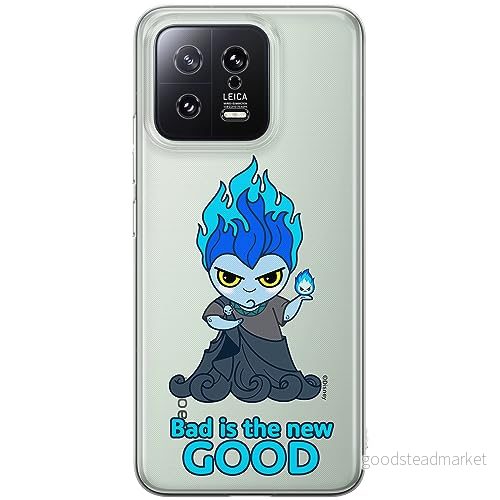 ERT GROUP mobiltelefonfodral för Xiaomi 13 originalt och officiellt licensierat Disney mönster Hades 001 optimalt anpassad till formen på mobiltelefonen, gedeeltelijk transparant 5905511908997