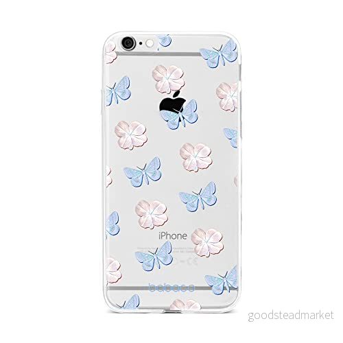 ERT GROUP mobiltelefonfodral för Iphone 6/6S originalt och officiellt licensierat Babaco mönster Flowers 043 optimalt anpassad till formen på mobiltelefonen, gedeeltelijk transparant 5905131318886