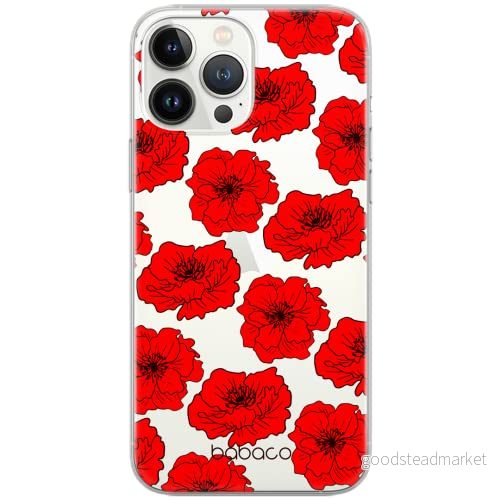 ERT GROUP mobiltelefonfodral för Xiaomi REDMI 10 originalt och officiellt licensierat Babaco mönster Flowers 018 anpassad till formen på mobiltelefonen, gedeeltelijk transparant 5904805010538