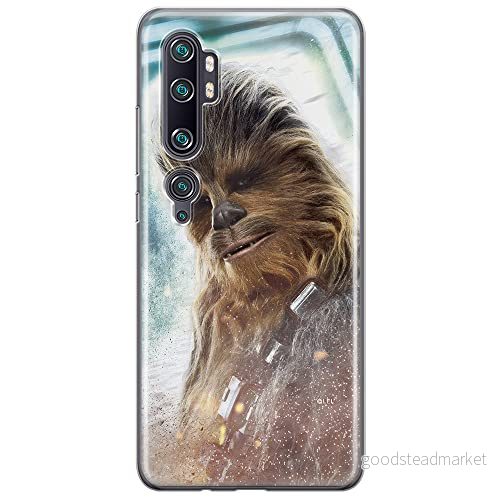 ERT GROUP mobiltelefonfodral för Xiaomi MI NOTE 10 / PRO originalt och officiellt licensierat Star Wars mönster Chewbacca 001, fodral tillverkad av TPU plast 5904805584862