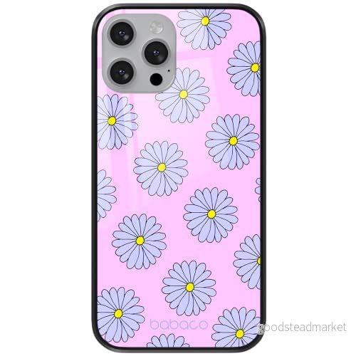 ERT GROUP mobiltelefonfodral för Huawei P40 lite originalt och officiellt licensierat Babaco mönster Flowers 021 tillverkad av härdat glas, optimalt anpassat till mobilens form, skyddsfodral 5903932646184