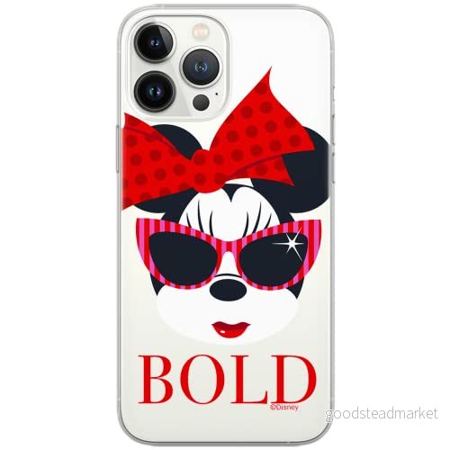 ERT GROUP mobiltelefonfodral för Samsung S10 PLUS originalt och officiellt licensierat Disney mönster Minnie 045 Vit optimalt anpassad till formen på mobiltelefonen, gedeeltelijk transparant 5903040681138