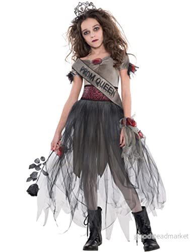 Amscan Barnkostym prombie drottning, halloween, karneval 13051457402