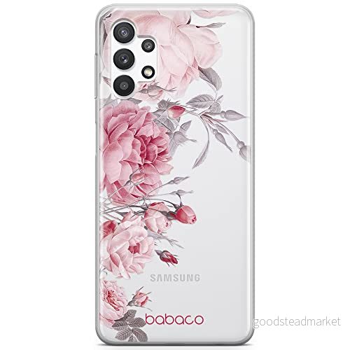 ERT GROUP mobiltelefonfodral för Samsung A32 5G originalt och officiellt licensierat Babaco mönster Flowers 059 optimalt anpassad till formen på mobiltelefonen, gedeeltelijk transparant 5905131373502