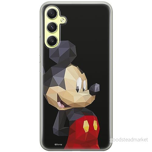 ERT GROUP mobiltelefonfodral för Samsung A34 5G originalt och officiellt licensierat Disney mönster Mickey 024 optimalt anpassad till formen på mobiltelefonen, fodral tillverkad av TPU plast 5905511774967