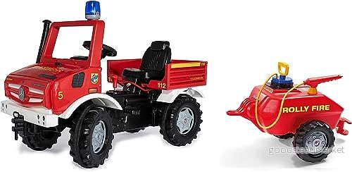 Fire Brigade Edition 2020 Unimog Ridleksak, Red 4006485038275