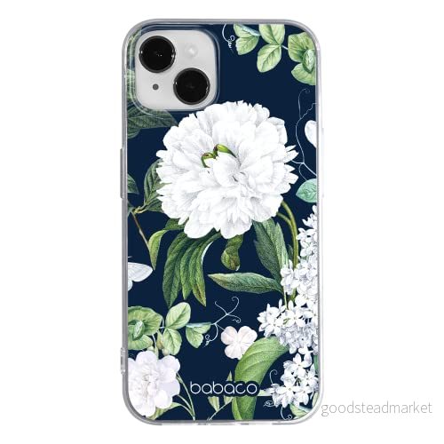ERT GROUP mobiltelefonfodral för Apple Iphone 14 originalt och officiellt licensierat Babaco mönster Flowers 031 optimalt anpassad till formen på mobiltelefonen, fodral tillverkad av TPU plast 5905131884862