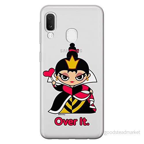 ERT GROUP mobiltelefonfodral för Samsung A20e originalt och officiellt licensierat Disney mönster Queen of Hearts 001 optimalt anpassad till formen på mobiltelefonen, gedeeltelijk transparant 5905131424341