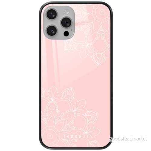 ERT GROUP mobiltelefonfodral för Apple Iphone 12 PRO MAX originalt och officiellt licensierat Babaco mönster Mandalas 007 tillverkad av härdat glas, optimalt anpassat till mobilens form, skyddsfodral 5904805841736