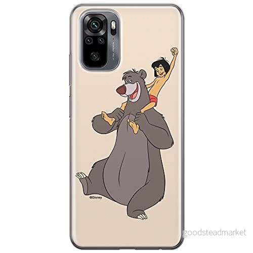 ERT GROUP mobiltelefonfodral för Xiaomi REDMI NOTE 10/ 10S originalt och officiellt licensierat Disney mönster Jungle Book 002 anpassad till formen på mobiltelefonen, fodral tillverkad av TPU plast 5905131196996
