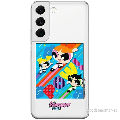 ERT GROUP mobiltelefonfodral för Samsung S22 PLUS originalt och officiellt licensierat The Powerpuff Girls mönster 025, gedeeltelijk transparant 5905511970734