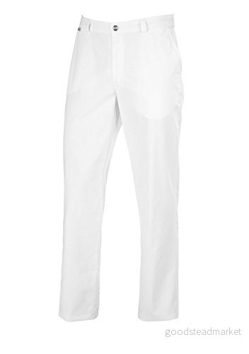 BP med Byxor 1368 686 21 herrbyxor blandtyg stretch 48% bomull, polyester, 4% elastolefin normal passform storlek: 60 n färg: vit 4010365941180