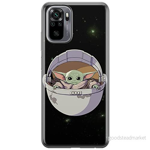 ERT GROUP mobiltelefonfodral för Xiaomi REDMI NOTE 10/ 10S originalt och officiellt licensierat Star Wars mönster Baby Yoda 026 anpassad till formen på mobiltelefonen, fodral tillverkad av TPU plast 5904805086908