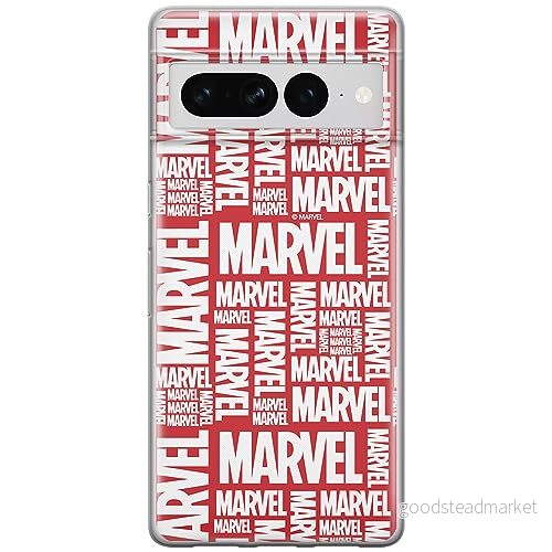 ERT GROUP mobiltelefonfodral för Google PIXEL 7 PRO originalt och officiellt licensierat Marvel mönster 003 optimalt anpassad till formen på mobiltelefonen, fodral tillverkad av TPU plast 5905795163945