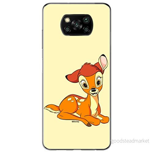 ERT GROUP mobiltelefonfodral för Xiaomi POCOPHONE X3 originalt och officiellt licensierat Disney mönster Bambi 016 optimalt anpassad till formen på mobiltelefonen, fodral tillverkad av TPU plast 5905131168337