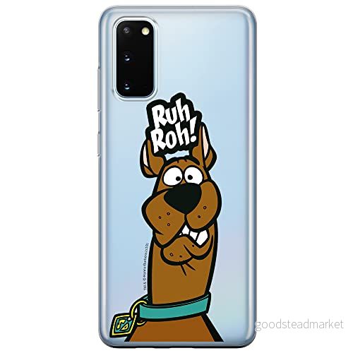 ERT GROUP mobiltelefonfodral för Samsung S20 FE / 5G originalt och officiellt licensierat Scooby Doo mönster 007 optimalt anpassad till formen på mobiltelefonen, gedeeltelijk transparant 5903932407914