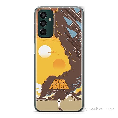 ERT GROUP mobiltelefonfodral för Samsung M13 4G originalt och officiellt licensierat Star Wars mönster 027 optimalt anpassad till formen på mobiltelefonen, fodral tillverkad av TPU plast 5905511330170