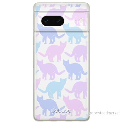 ERT GROUP mobiltelefonfodral för Google PIXEL 7 originalt och officiellt licensierat Babaco mönster Cats 011 optimalt anpassad till formen på mobiltelefonen, fodral tillverkad av TPU plast 5905795149833