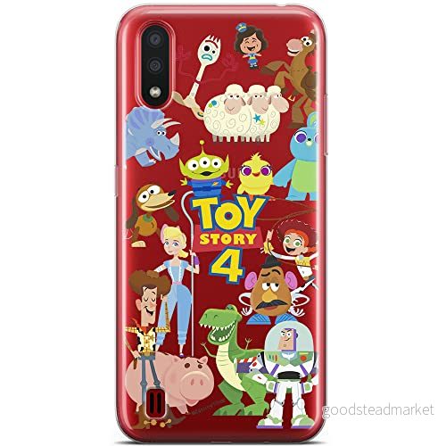 ERT GROUP mobiltelefonfodral för Samsung A01 originalt och officiellt licensierat Disney mönster Toy Story 003 optimalt anpassad till formen på mobiltelefonen, gedeeltelijk transparant 5904805430558