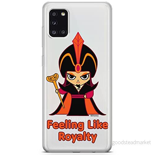 ERT GROUP mobiltelefonfodral för Samsung A31 originalt och officiellt licensierat Disney mönster Jafar 001 optimalt anpassad till formen på mobiltelefonen, gedeeltelijk transparant 5905131408518