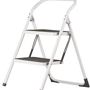 Amig – Hopfällbar stege Stålpall med 2 halkfria steg Mått: 77 x 59 48 cm Maxvikt 150 kg Vit finish svarta skydd För professionellt och privat bruk 8413023122093 Amig – Hopfällbar stege Stålpall med 2 halkfria steg Mått: 77 x 59 48 cm Maxvikt 150 kg Vit finish svarta skydd För professionellt och privat bruk 8413023122093