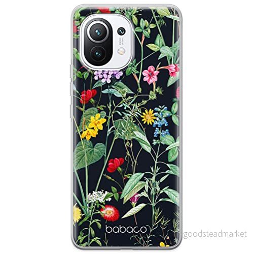 ERT GROUP mobiltelefonfodral för Xiaomi 11 originalt och officiellt licensierat Babaco mönster Flowers 041 optimalt anpassad till formen på mobiltelefonen, fodral tillverkad av TPU plast 5905131313317