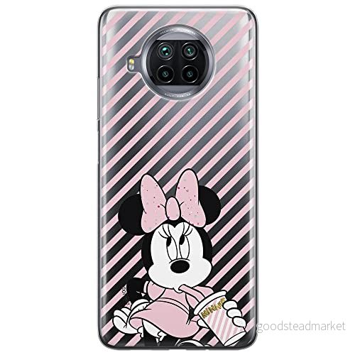 ERT GROUP mobiltelefonfodral för Xiaomi REDMI NOTE 9T originalt och officiellt licensierat Disney mönster Minnie 017 optimalt anpassad till formen på mobiltelefonen, gedeeltelijk transparant 5904805647321