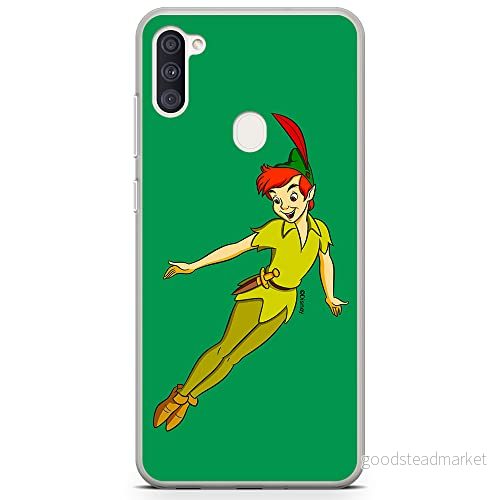 ERT GROUP mobiltelefonfodral för Samsung A11 / M11 originalt och officiellt licensierat Disney mönster Peter Pan 001 optimalt anpassad till formen på mobiltelefonen, fodral tillverkad av TPU plast 5905131146656