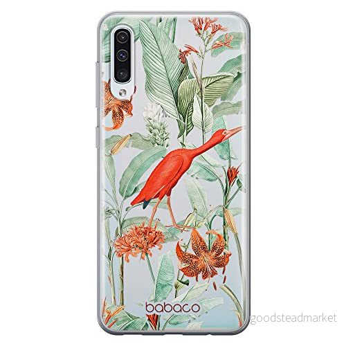 ERT GROUP mobiltelefonfodral för Samsung A50/ A50s/ A30s originalt och officiellt licensierat Babaco mönster Flowers 049 optimalt anpassad till formen på mobiltelefonen, gedeeltelijk transparant 5905131342294