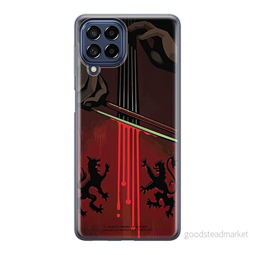ERT GROUP mobiltelefonfodral för Samsung M33 5G originalt och officiellt licensierat Game of Thrones mönster 005 optimalt anpassad till formen på mobiltelefonen, fodral tillverkad av TPU plast 5905511340711