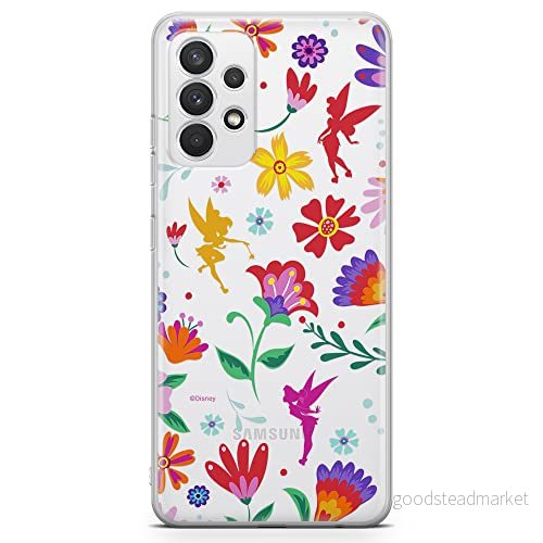 ERT GROUP mobiltelefonfodral för Samsung A32 4G LTE originalt och officiellt licensierat Disney mönster Tinker Bell 001 optimalt anpassad till formen på mobiltelefonen, gedeeltelijk transparant 5903040467848