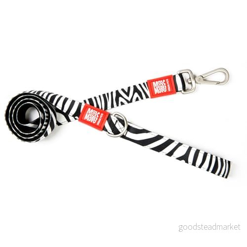 Max & Molly 4897039632106 kort linne högklassig och färgglad unik design bekväm elegant, XS, Zebra Classic 4897039632106