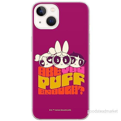 ERT GROUP mobiltelefonfodral för Iphone 13 originalt och officiellt licensierat The Powerpuff Girls mönster 044, fodral tillverkad av TPU plast 5905511987619