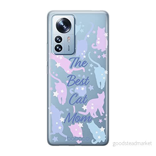 ERT GROUP mobiltelefonfodral för Xiaomi 12 PRO originalt och officiellt licensierat Babaco mönster Cats 017 optimalt anpassad till formen på mobiltelefonen, gedeeltelijk transparant 5905511531003