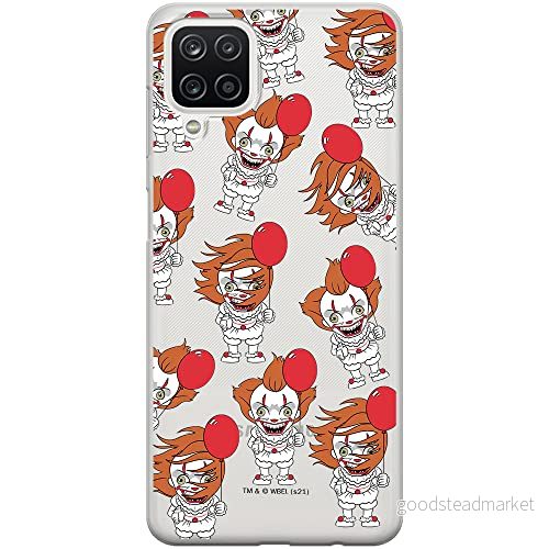 ERT GROUP mobiltelefonfodral för Samsung A12 / M12 F12 originalt och officiellt licensierat Horror mönster It 007 optimalt anpassad till formen på mobiltelefonen, gedeeltelijk transparant 5905131960924
