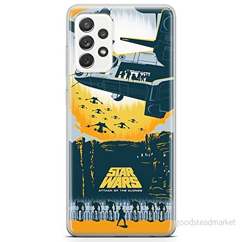 ERT GROUP mobiltelefonfodral för Samsung A72 5G originalt och officiellt licensierat Star Wars mönster 022 optimalt anpassad till formen på mobiltelefonen, fodral tillverkad av TPU plast 5903040080085