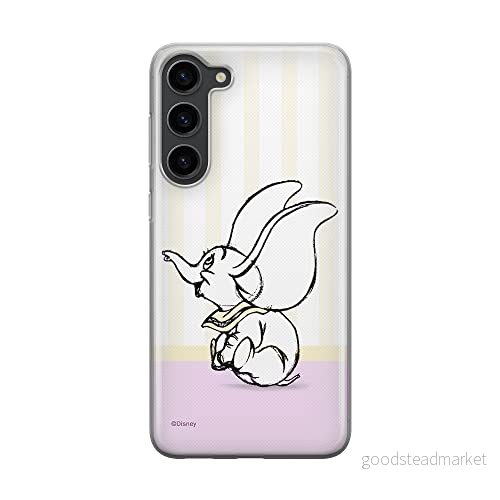 ERT GROUP mobiltelefonfodral för Samsung S23 originalt och officiellt licensierat Disney mönster Dumbo 009 optimalt anpassad till formen på mobiltelefonen, fodral tillverkad av TPU plast 5905511418632