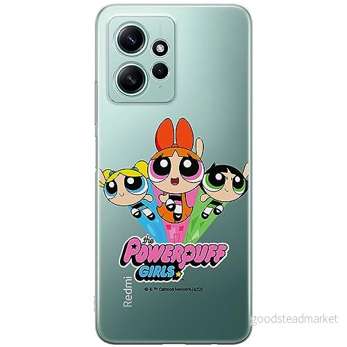 ERT GROUP mobiltelefonfodral för Xiaomi REDMI NOTE 12 4G originalt och officiellt licensierat The Powerpuff Girls mönster 029 optimalt anpassad till formen på mobiltelefonen, gedeeltelijk transparant 5905511973827