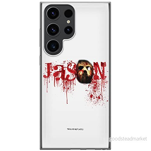 ERT GROUP mobiltelefonfodral för Samsung S23 ULTRA originalt och officiellt licensierat Horror mönster Friday the 13th 001 anpassad till formen på mobiltelefonen, fodral tillverkad av TPU plast 5905511474478