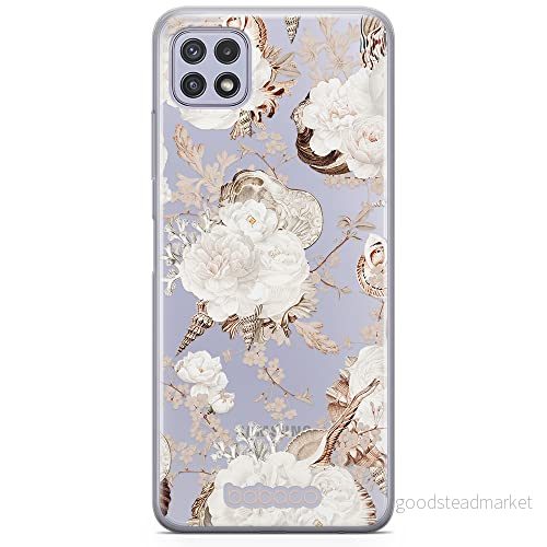 ERT GROUP mobiltelefonfodral för Samsung A22 5G originalt och officiellt licensierat Babaco mönster Flowers 044 optimalt anpassad till formen på mobiltelefonen, gedeeltelijk transparant 5905131325365