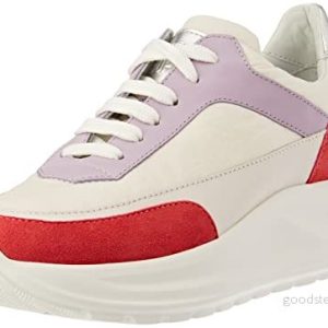 Candice Cooper Spark One, Skor med Snörning Kvinnor, Coral White Lila, 40 EU 8053461838776