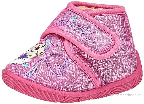 Chicco Hem och dagisskor för flickor med stängning (1) toffla, Rosa 4, 27 EU 8051182432587
