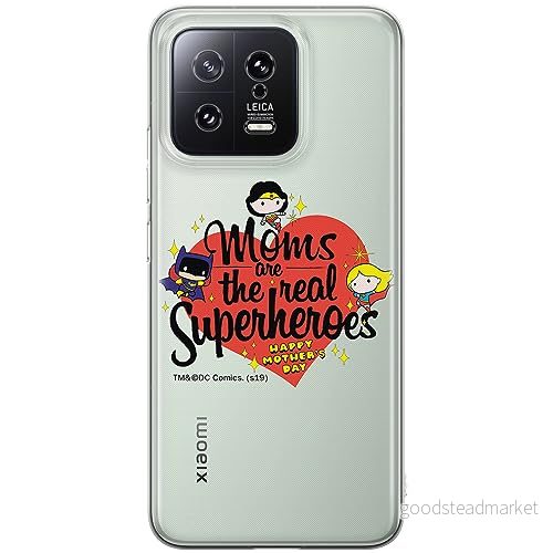 ERT GROUP mobiltelefonfodral för Xiaomi 13 originalt och officiellt licensierat DC mönster Super Girls 005 optimalt anpassad till formen på mobiltelefonen, gedeeltelijk transparant 5905511899059