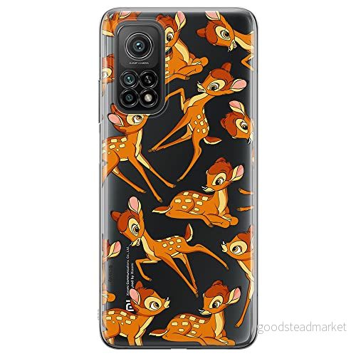 ERT GROUP mobiltelefonfodral för Xiaomi Redmi Note 11 Pro 5G/11 4G originalt och officiellt licensierat Disney mönster Bambi 017, gedeeltelijk transparant 5905131800039